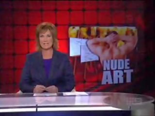 衣女裸体男 从 电视 可能 09 裸体 艺术 新闻 故事